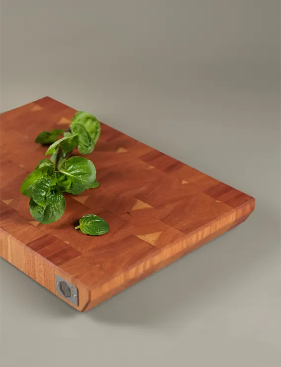 pura cerezo tabla de cortar de cerezo