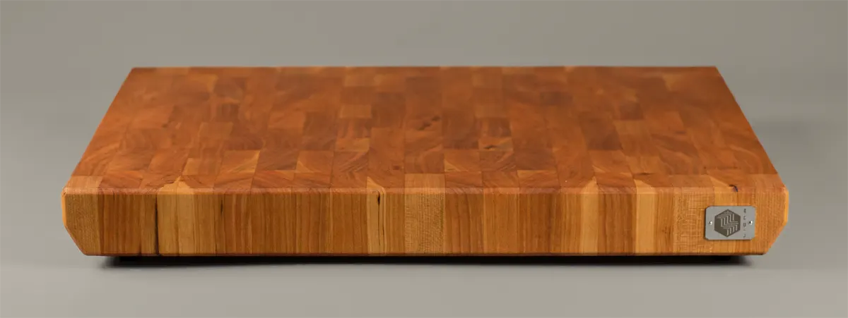 tabla de cortar de cerezo en maderas nobles