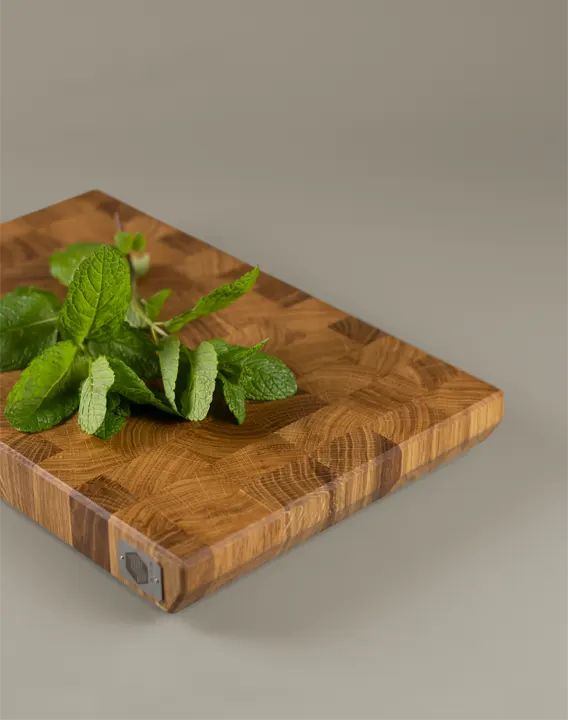 pura roble tabla de cortar de roble